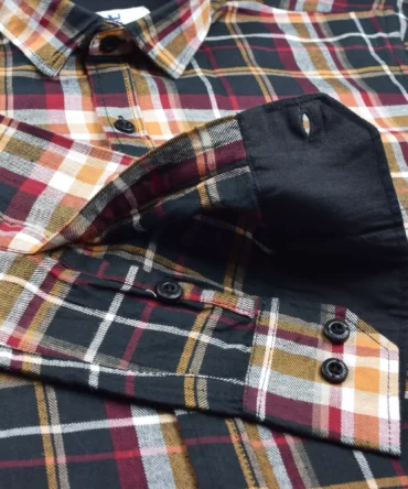 SHIRT0089-Roman-Royal-Premium-Cotton-Twill-Black-Yellow-and-Red-Checks-Full-Sleeve-Slim-Fit-Casual-Shirts-02.webp